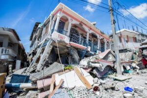 Image du tremblement de terre aux Cayes