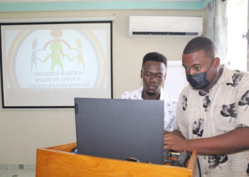 Marc Eddy Dort et Steven Jean Gilles, respectivement comptable et coordonateur de CHAAPES