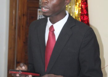 Le secrétaire général du RHJS, Gladimy Ibraïme