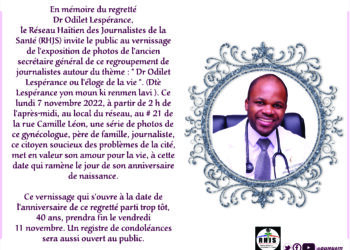 Une exposition de photos  en hommage au Dr Odilet Lespérance