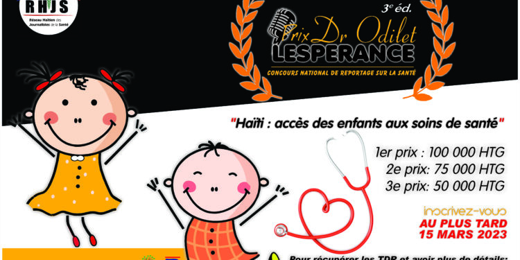 Prix Dr Odilet Lespérance : concours national de reportage sur la santé