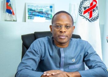 Le directeur Pays-Haïti Dr Mouala Christian porte la parole de l’ONUSIDA à l’occasion de la journée mondiale du SIDA 2023