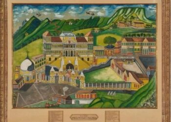 Sotheby’s, un tableau de Numa Desroches,  «Vue du palais d’Henry Christophe à Sans-Souci » adjugé  $41 000