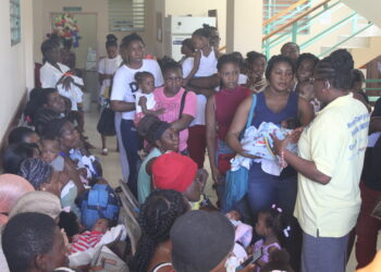 Célébration de la journée mondiale de la poliomyélite au centre hospitalier Eliazar Germain