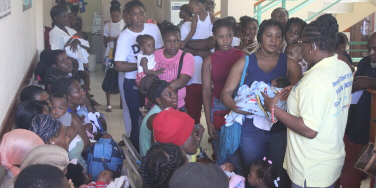 Célébration de la journée mondiale de la poliomyélite au centre hospitalier Eliazar Germain