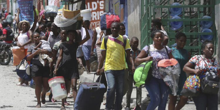 Fuir la zone métropolitaine de Port-au-Prince à tout prix