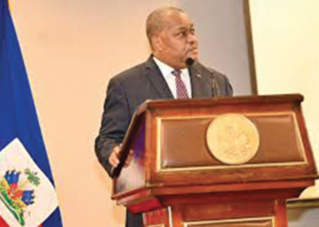 Le premier Ministre, Dr Garry Conille, donne le ton au forum national des organisations de la société civile du VDH