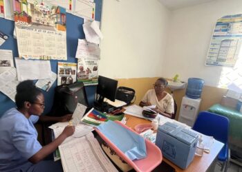 Visite du RHJS à l’hôpital Sainte Antoine de Jérémie