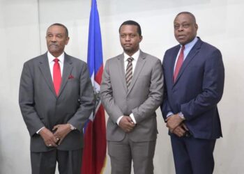 Le Dr Gabriel Thimothé dans ses habits de directeur général du MSPP