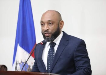 Dr Duckenson Lorthe Blema, dans son nouveau costume de ministre de la Santé publique et de la population