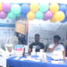 Panos et Sérovie à la grand-messe des artisans au Karibe