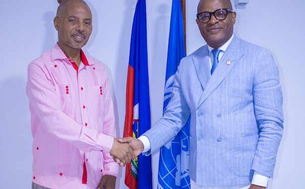 Rencontre entre le RHJS et l’ONUSIDA en Haïti
